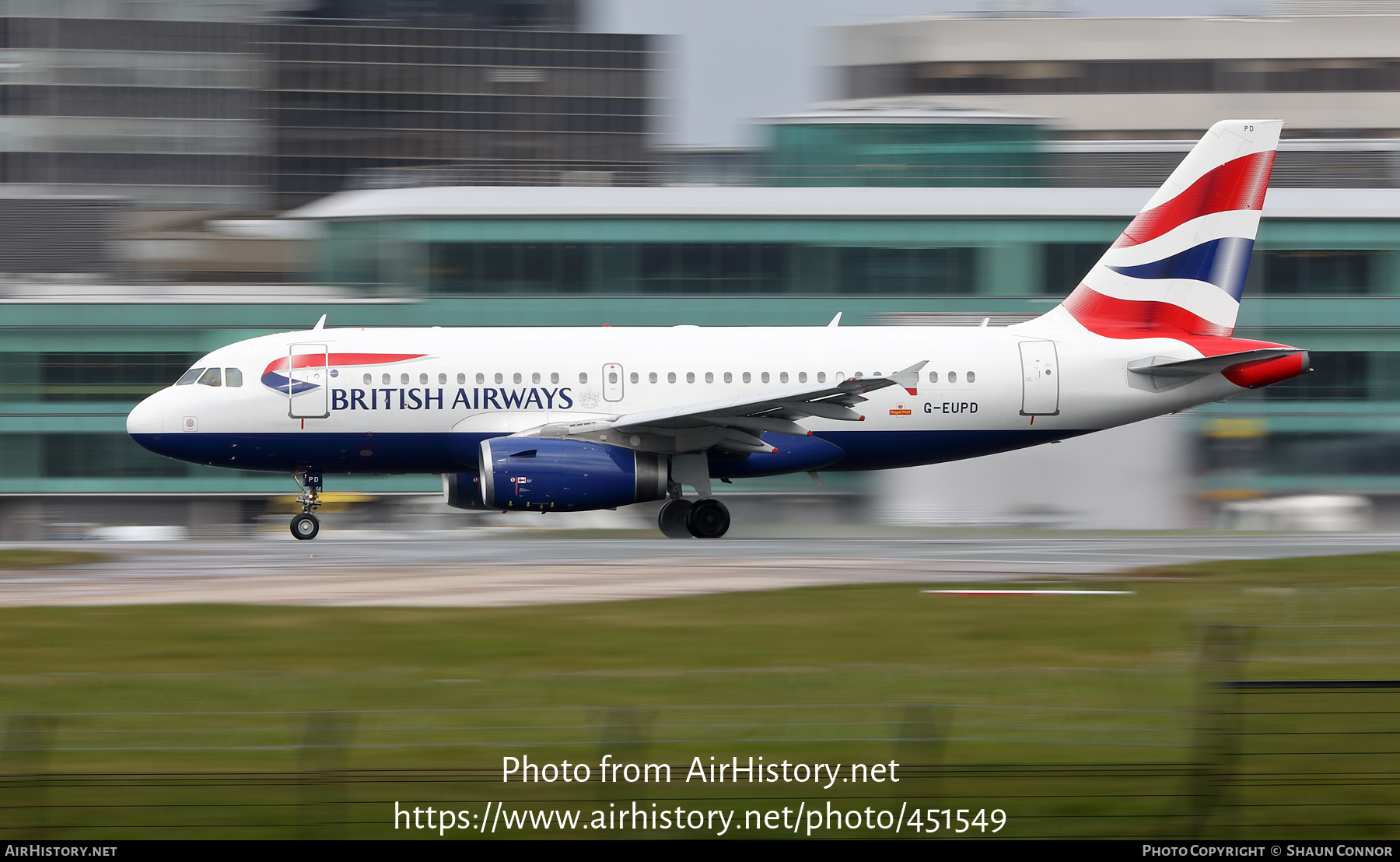 Aircraft Photo of G-EUPD | Airbus A319-131 | British Airways | AirHistory.net #451549