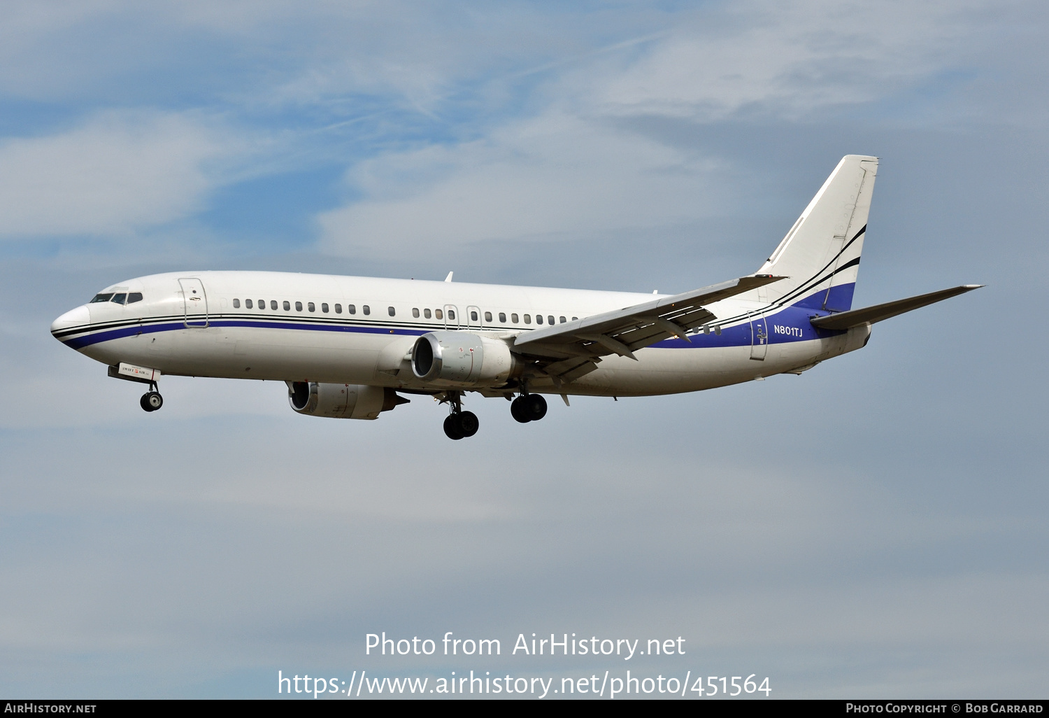 Aircraft Photo of N801TJ | Boeing 737-4B7 | AirHistory.net #451564