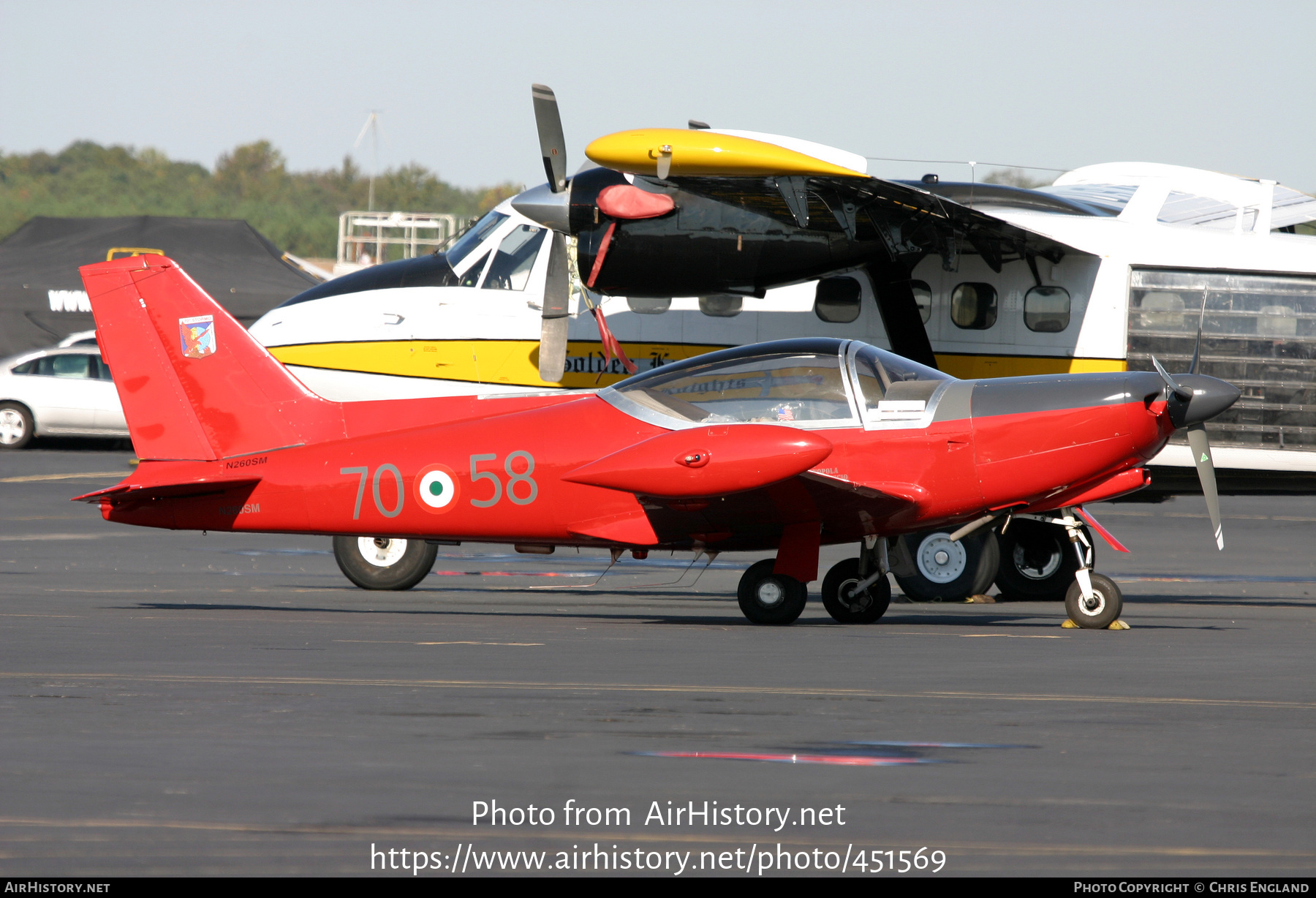 Aircraft Photo of N260SM | SIAI-Marchetti SF-260 | Italy - Air Force | AirHistory.net #451569