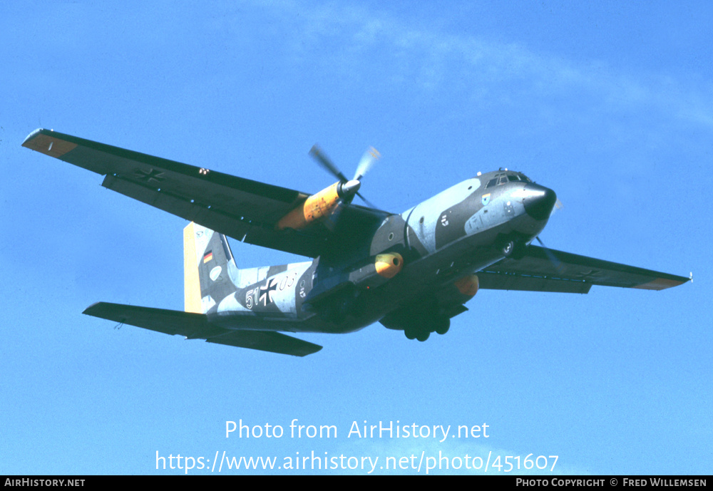 Aircraft Photo of 5103 | Transall C-160D | Germany - Air Force | AirHistory.net #451607