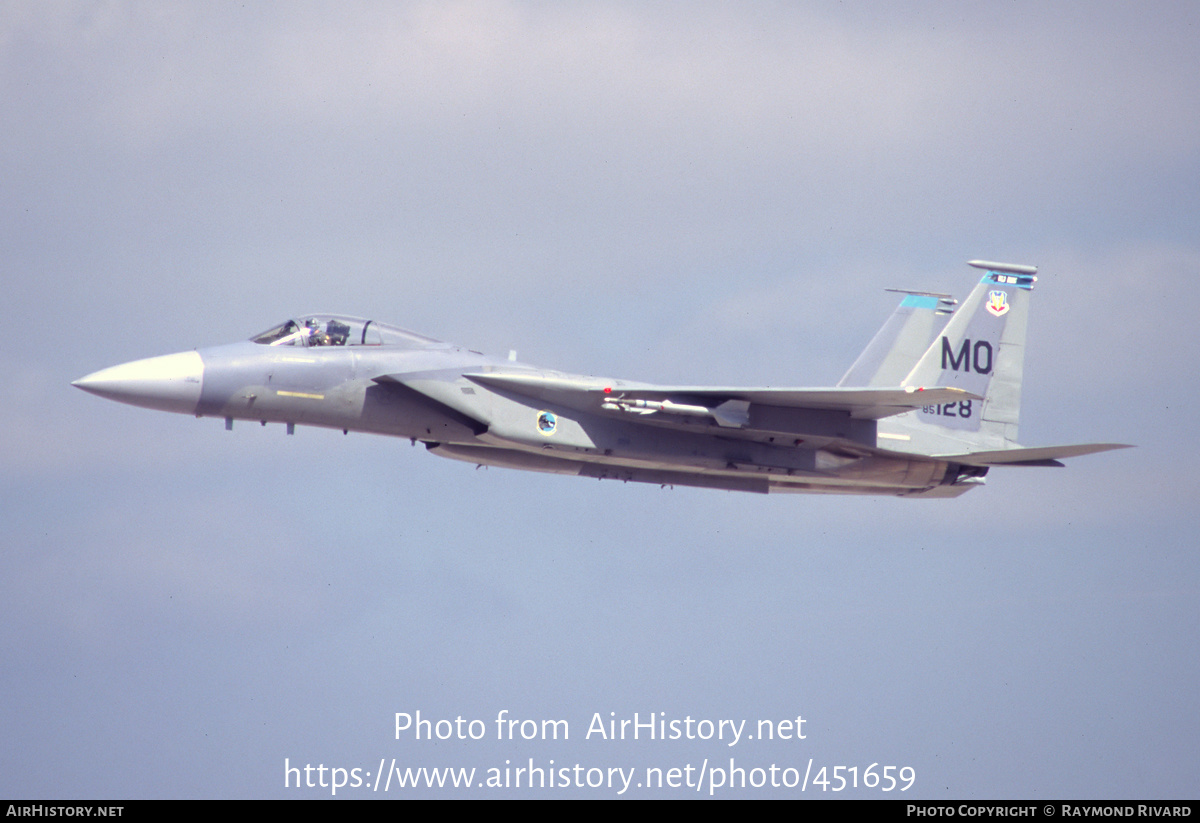 Aircraft Photo of 85-0128 | McDonnell Douglas F-15C Eagle | USA - Air Force | AirHistory.net #451659