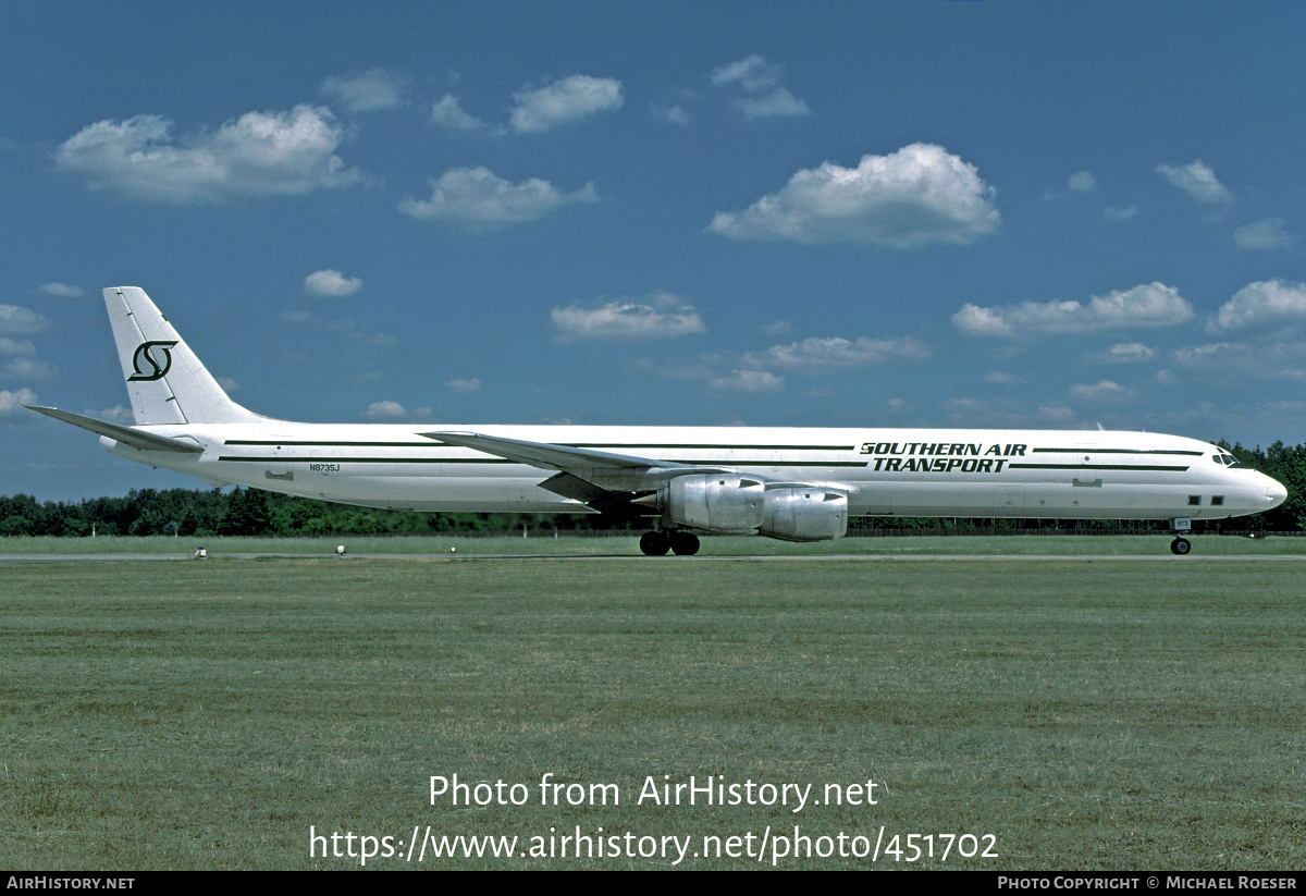 Aircraft Photo of N873SJ | McDonnell Douglas DC-8-73CF | Southern Air Transport | AirHistory.net #451702