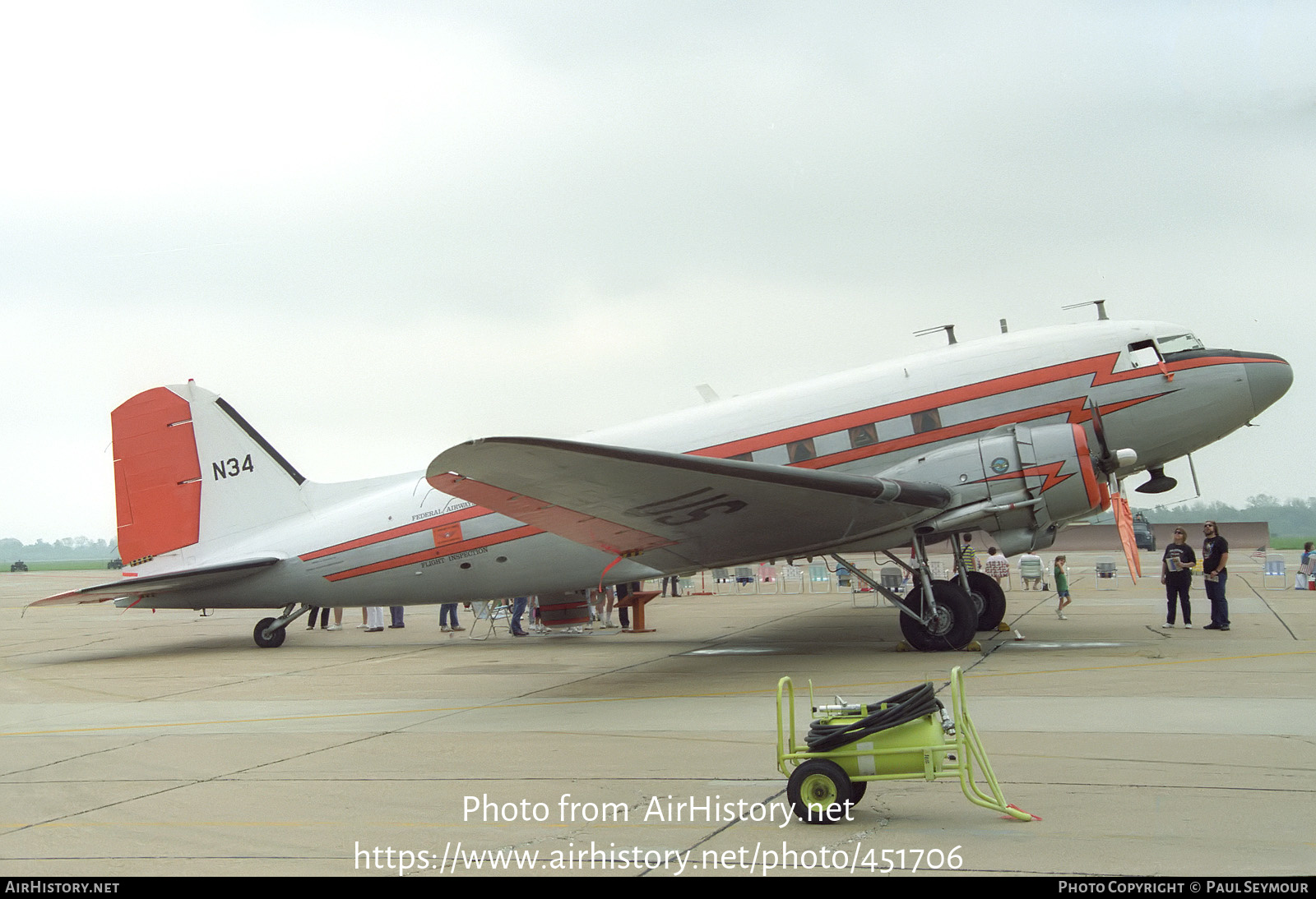 Aircraft Photo of N34 | Douglas TC-47K Skytrain | FAA - Federal Aviation Administration | AirHistory.net #451706