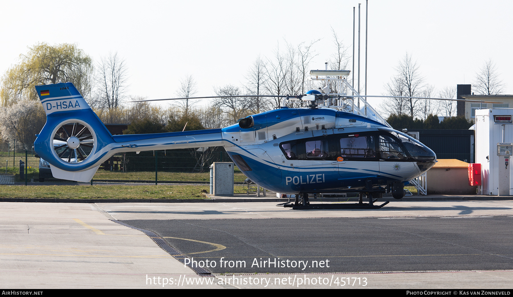 Aircraft Photo of D-HSAA | Airbus Helicopters H-145T-2 | Polizei | AirHistory.net #451713