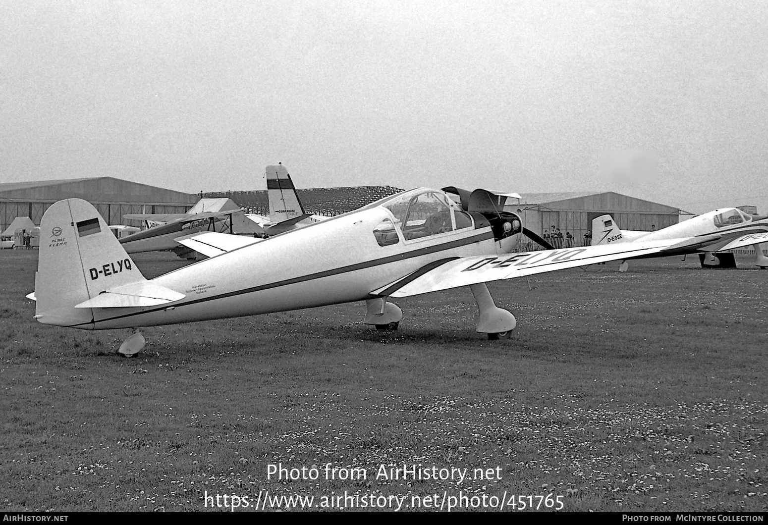 Aircraft Photo of D-ELYQ | Klemm Kl-107C | AirHistory.net #451765