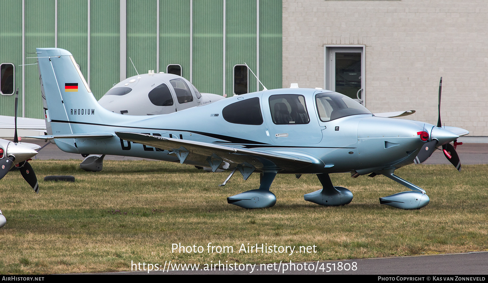 Aircraft Photo of D-EBJJ | Cirrus SR-22T G6-GTS Rhodium | AirHistory.net #451808