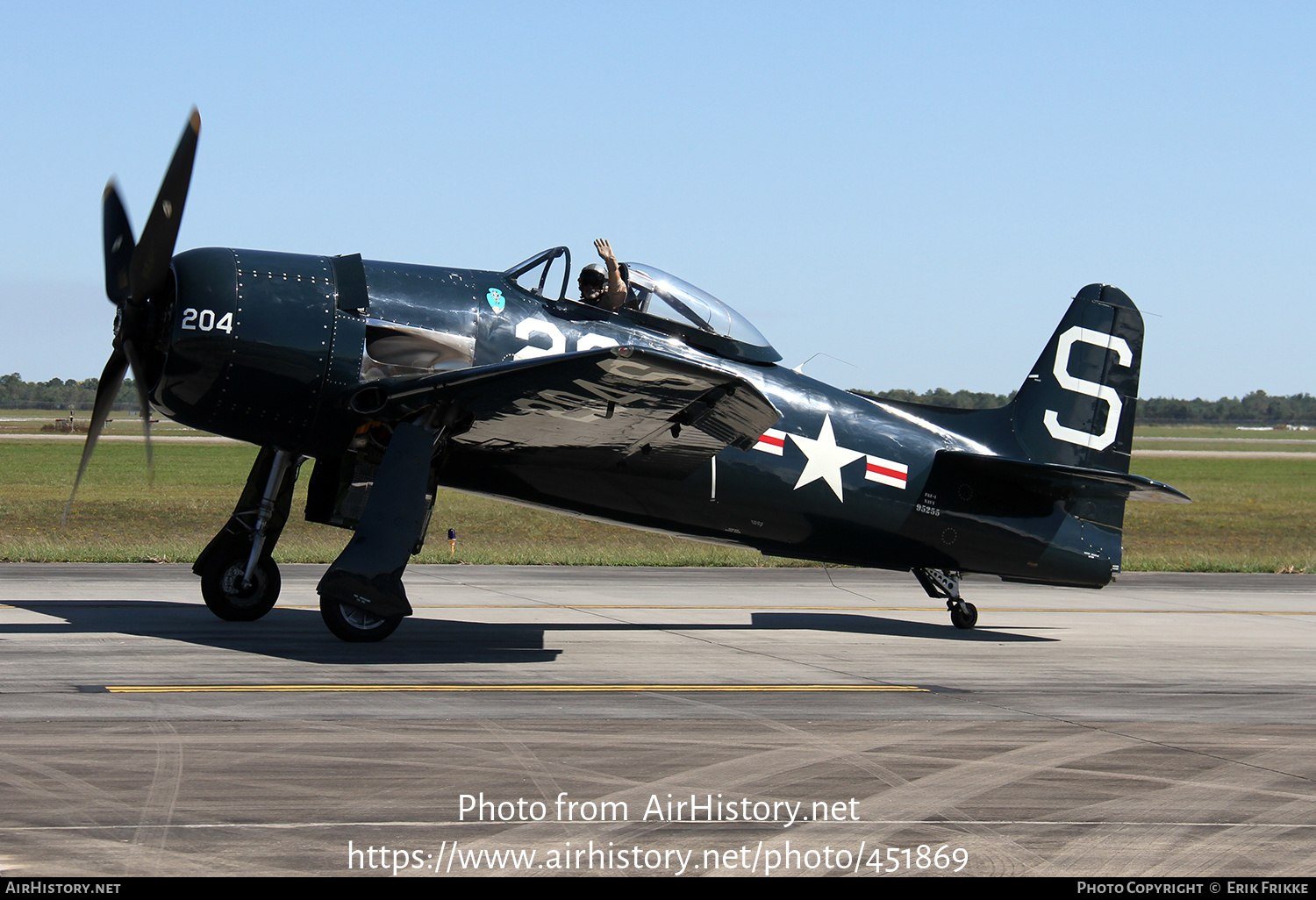 Aircraft Photo of N58204 / 95255 | Grumman F8F-1 Bearcat | USA - Navy | AirHistory.net #451869