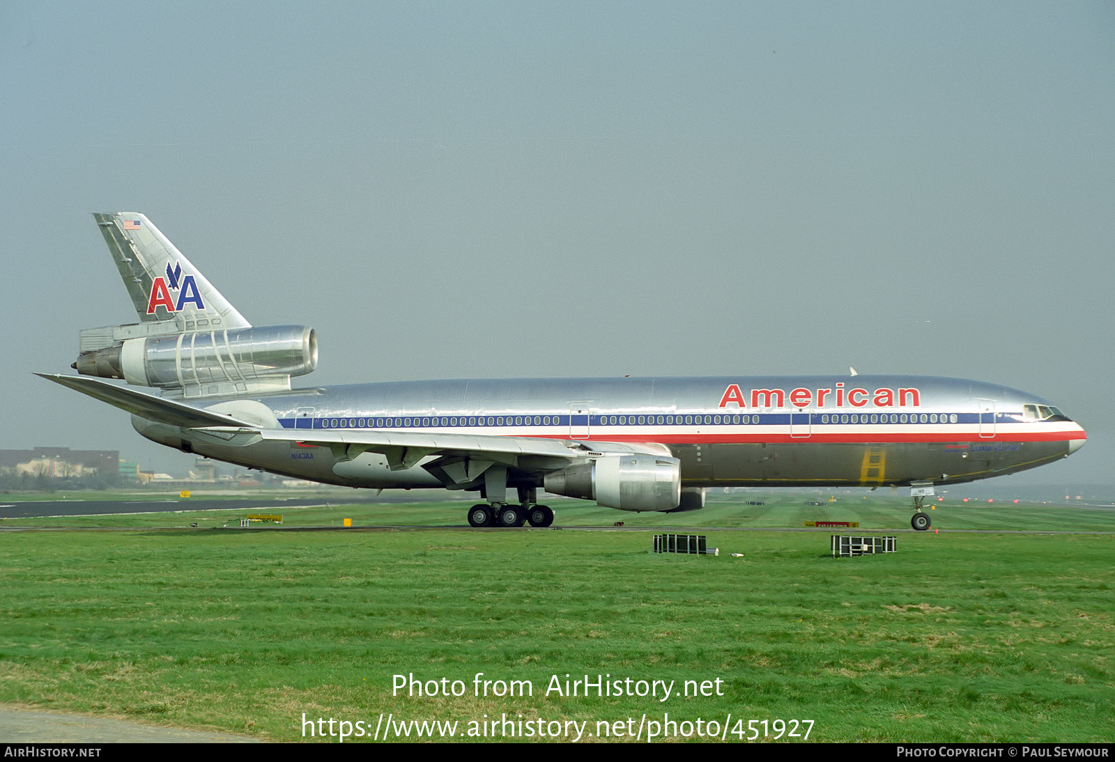 Aircraft Photo of N143AA | McDonnell Douglas DC-10-30 | American Airlines | AirHistory.net #451927