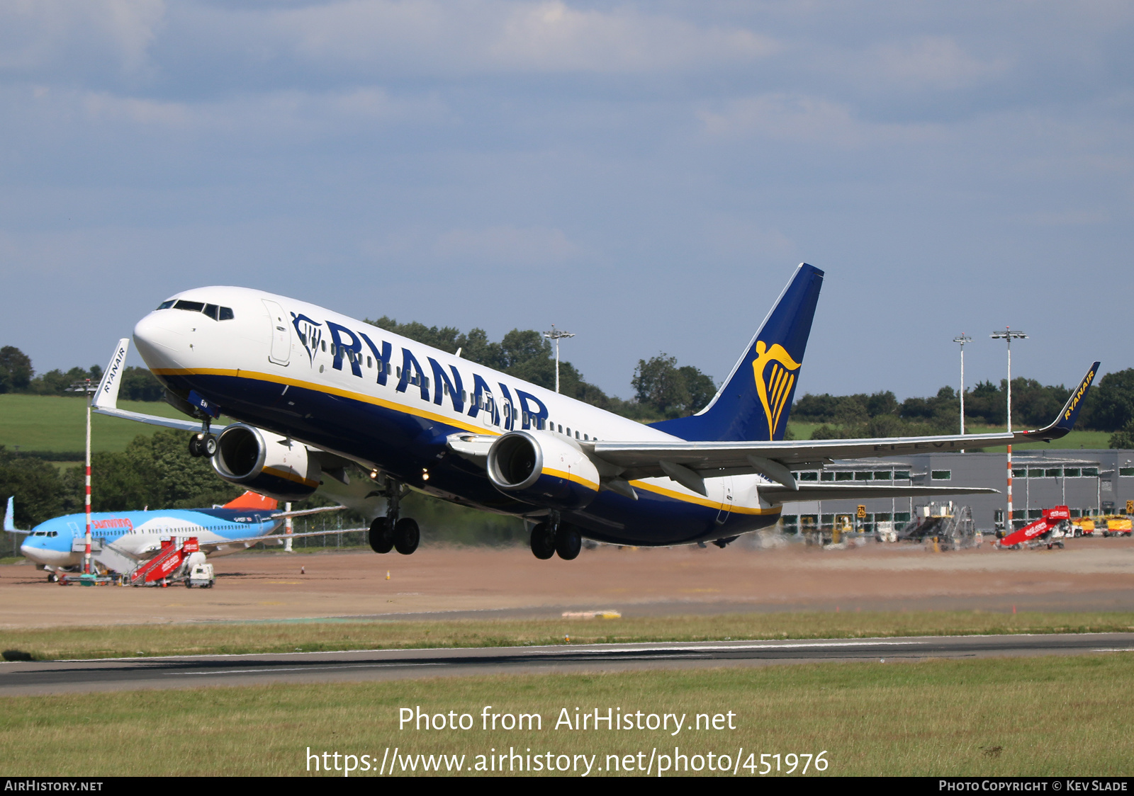 Aircraft Photo of EI-EVI | Boeing 737-8AS | Ryanair | AirHistory.net #451976