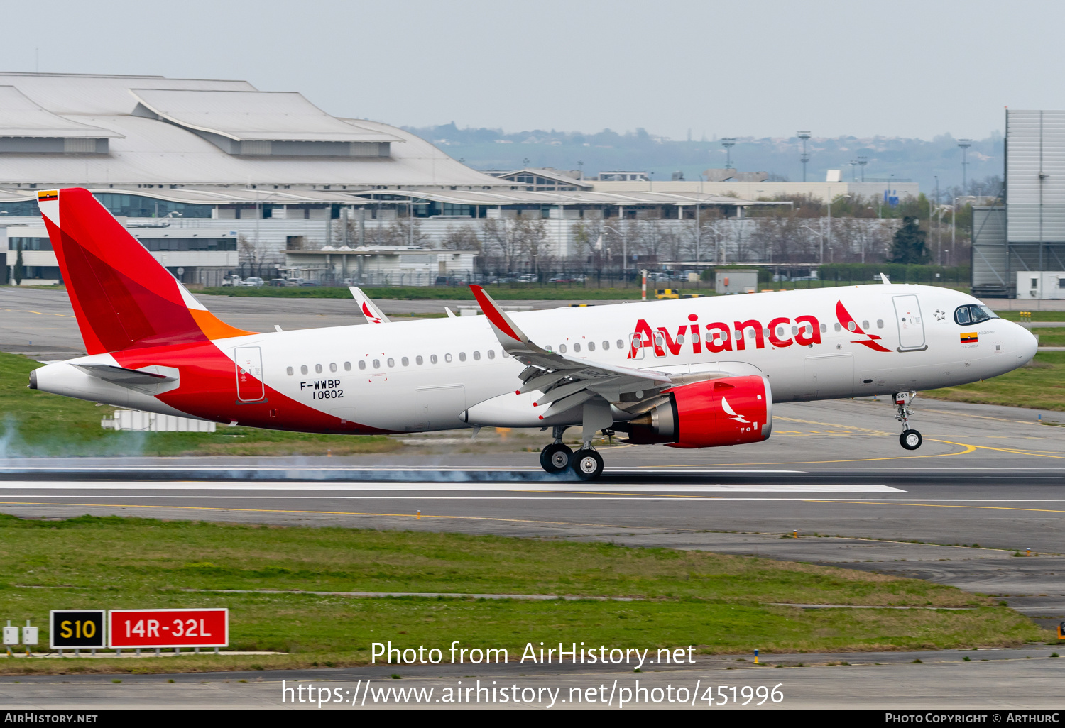 Aircraft Photo of F-WWBP | Airbus A320-251N | Avianca | AirHistory.net #451996