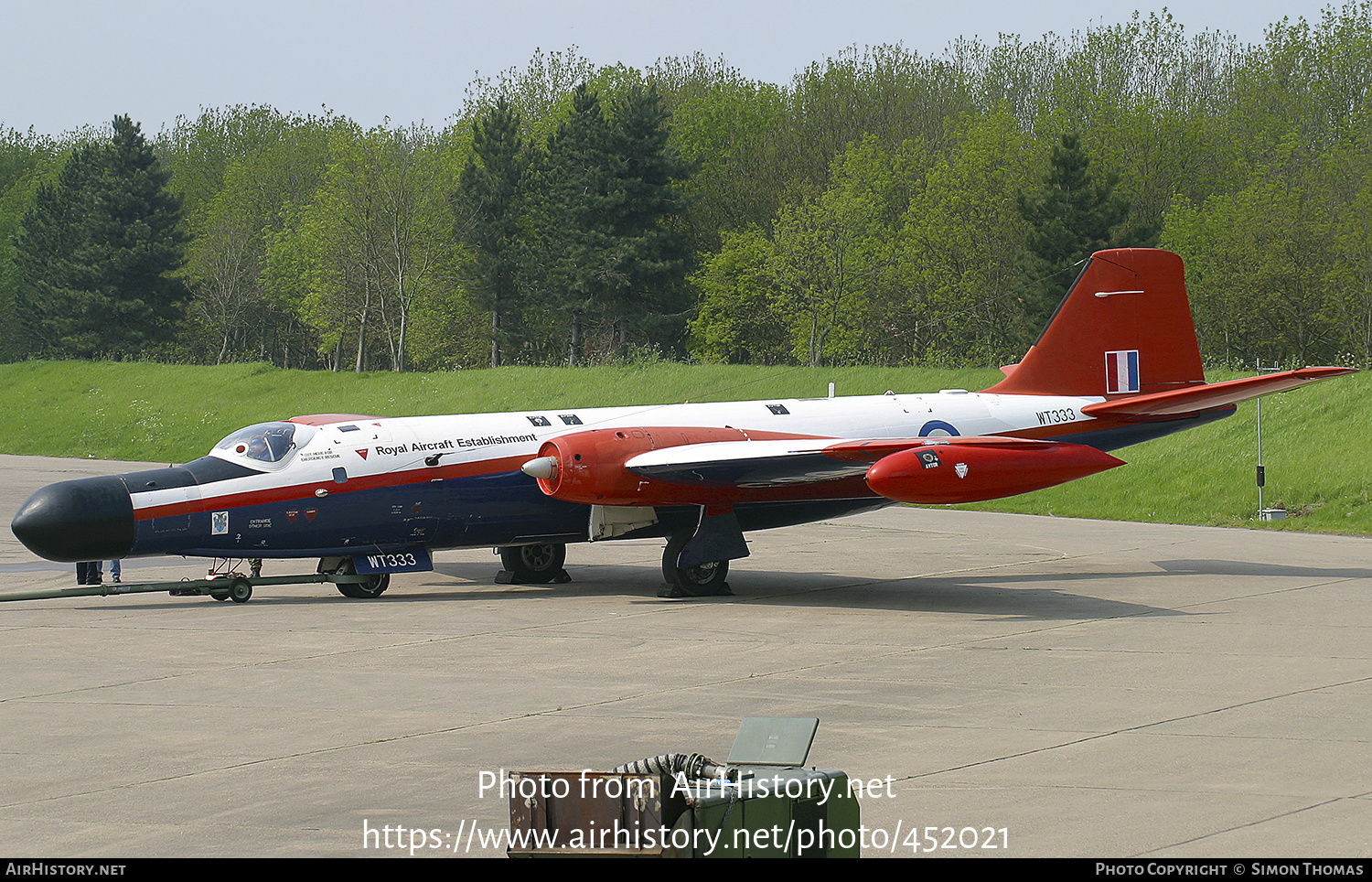 Aircraft Photo of WT333 | English Electric Canberra B6(BS mod) | UK - Air Force | AirHistory.net #452021