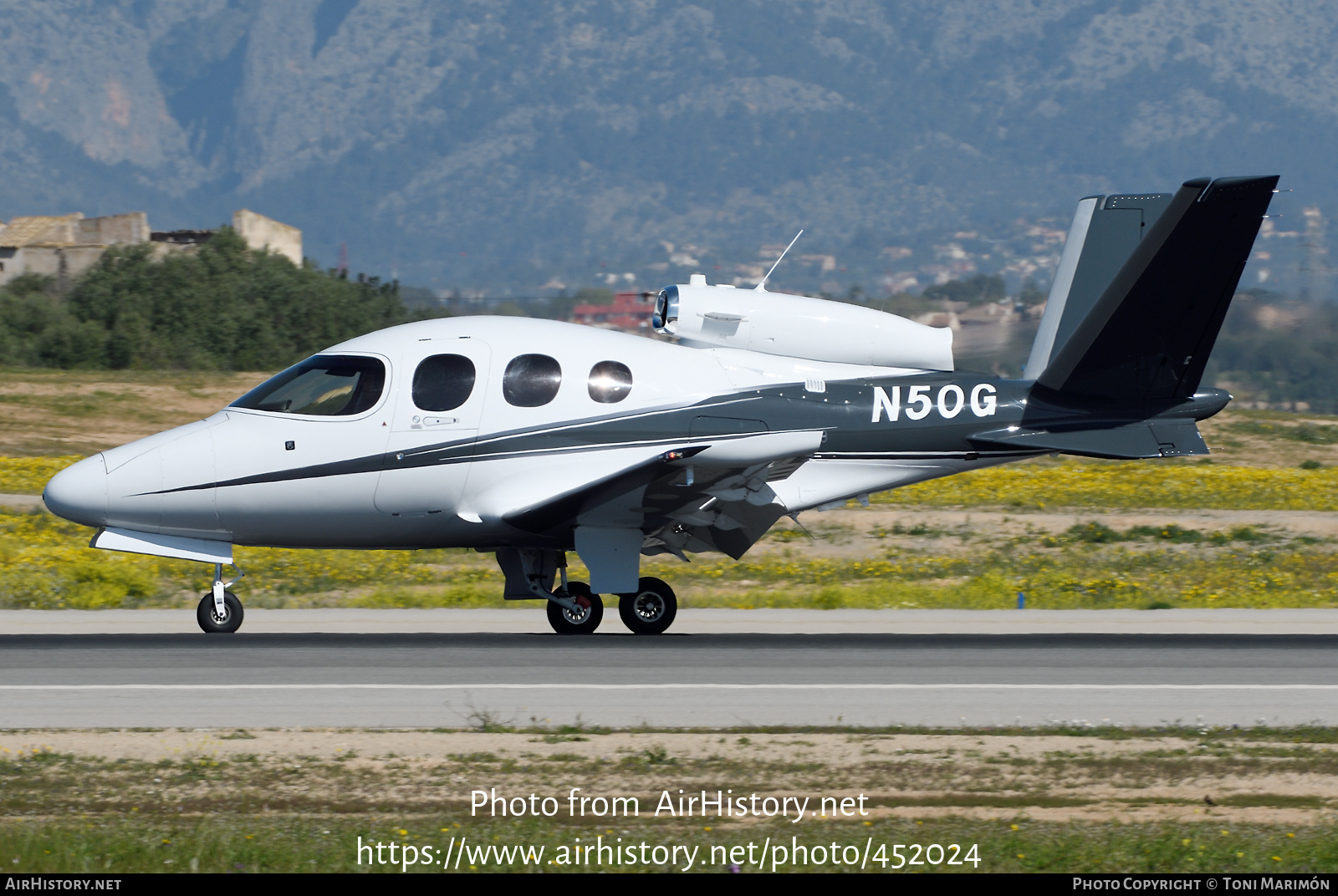 Aircraft Photo of N50G | Cirrus SF-50 Vision G2 | AirHistory.net #452024