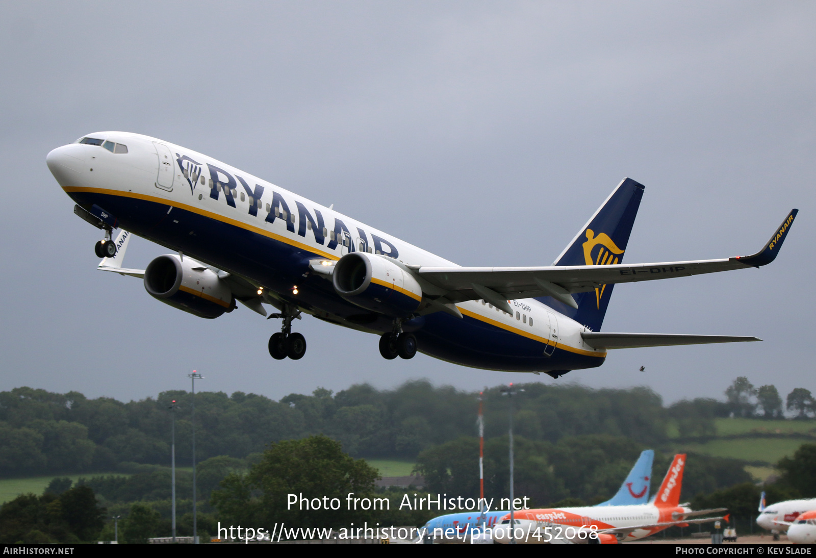 Aircraft Photo of EI-DHP | Boeing 737-8AS | Ryanair | AirHistory.net #452068