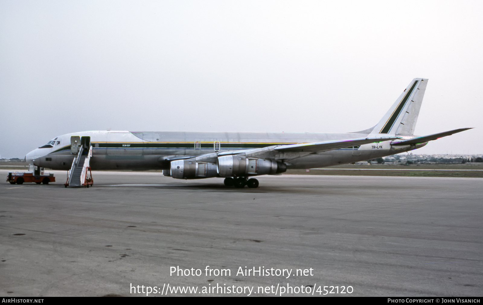 Aircraft Photo of TR-LVK | Douglas DC-8-55(F) | AirHistory.net #452120