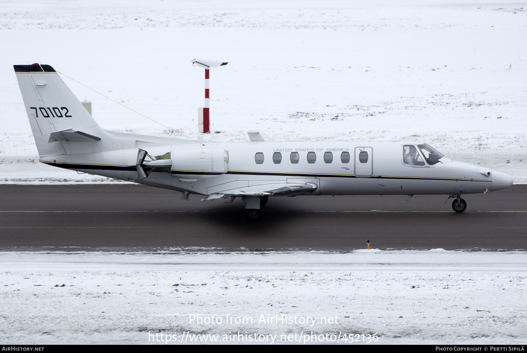 Aircraft Photo of 97-0102 / 70102 | Cessna UC-35A Citation Ultra (560) | USA - Air Force | AirHistory.net #452136