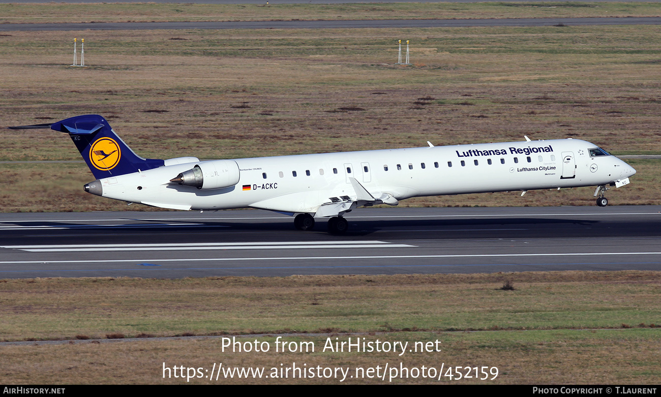 Aircraft Photo of D-ACKC | Bombardier CRJ-900LR (CL-600-2D24) | Lufthansa Regional | AirHistory.net #452159