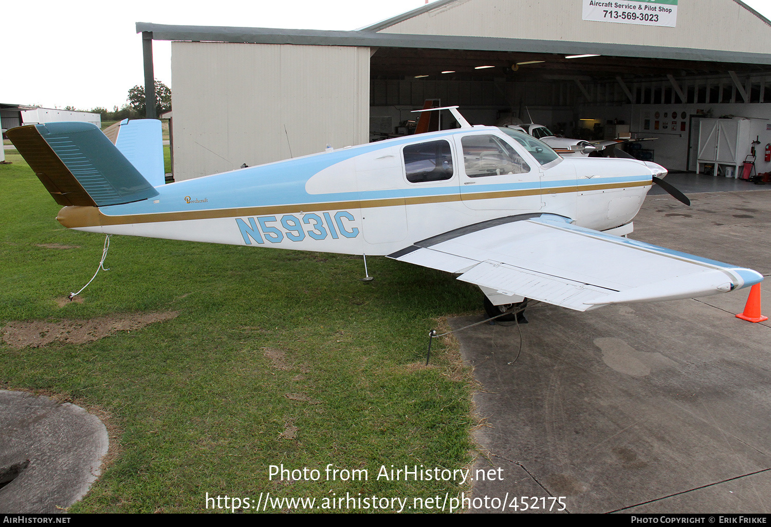 Aircraft Photo of N5931C | Beech C35 Bonanza | AirHistory.net #452175