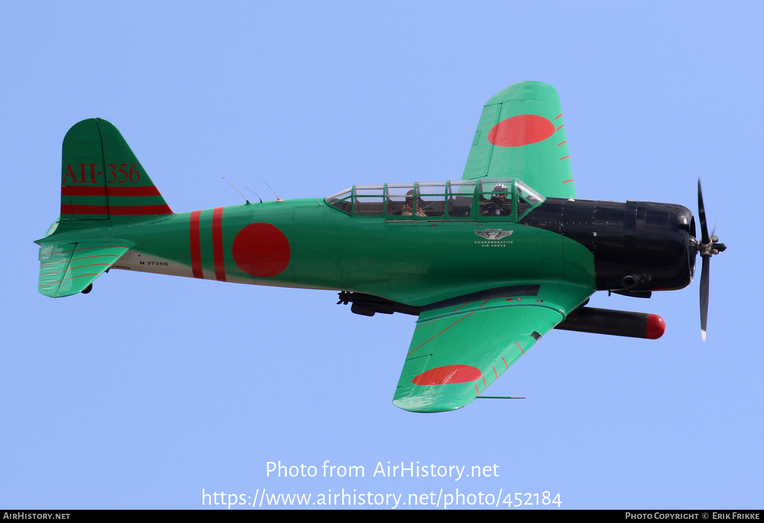 Aircraft Photo of N3725G / AII-356 | North American T-6 / B5N Kate (mod) | Commemorative Air Force | Japan - Navy | AirHistory.net #452184