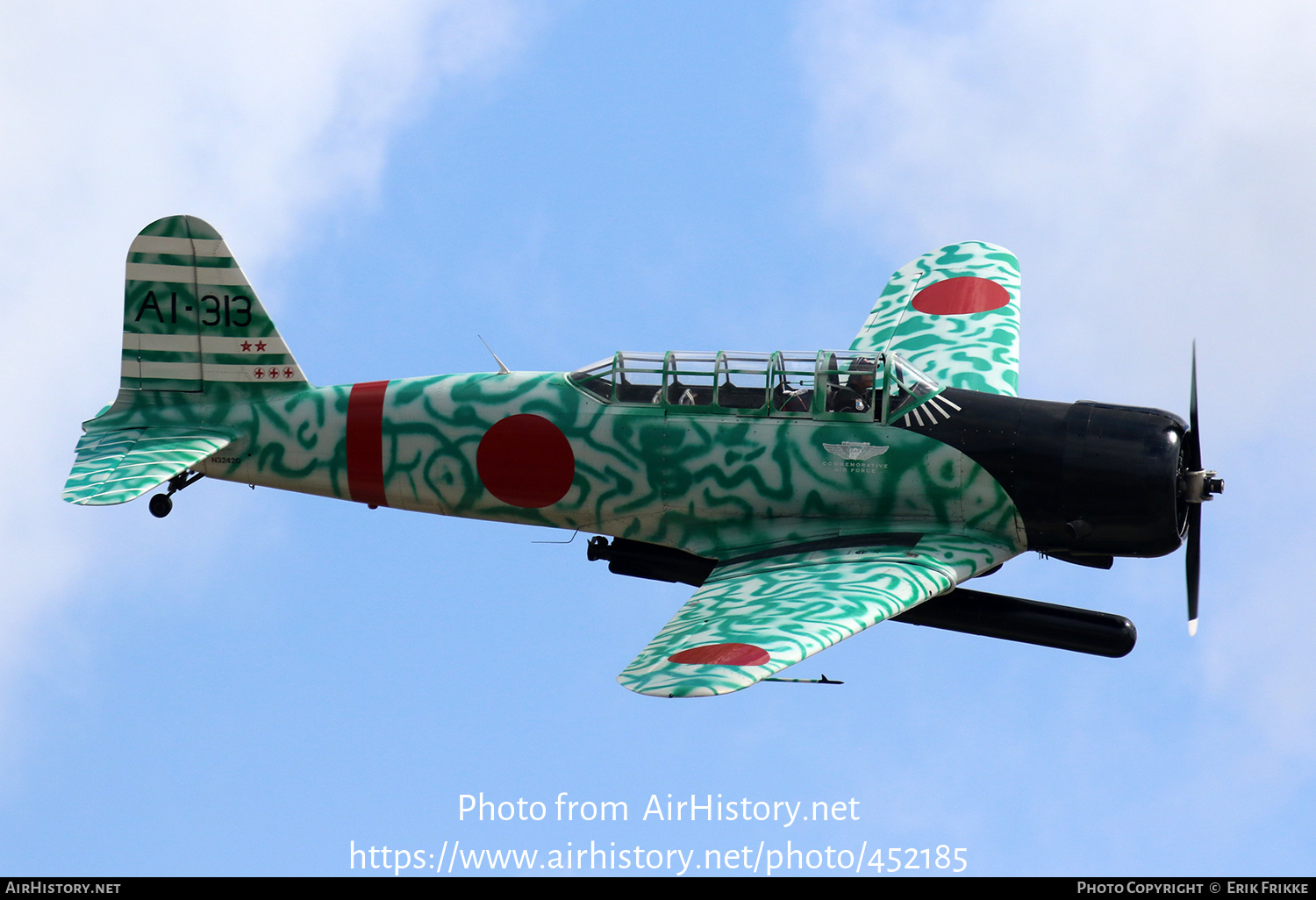 Aircraft Photo of N3242G / AI-313 | North American T-6 / B5N Kate (mod) | Commemorative Air Force | Japan - Navy | AirHistory.net #452185