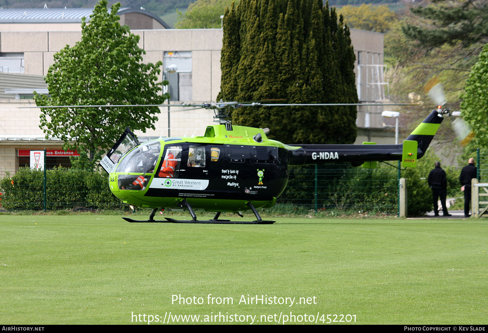 Aircraft Photo of G-NDAA | MBB BO-105DBS-4 | Great Western Air Ambulance | AirHistory.net #452201