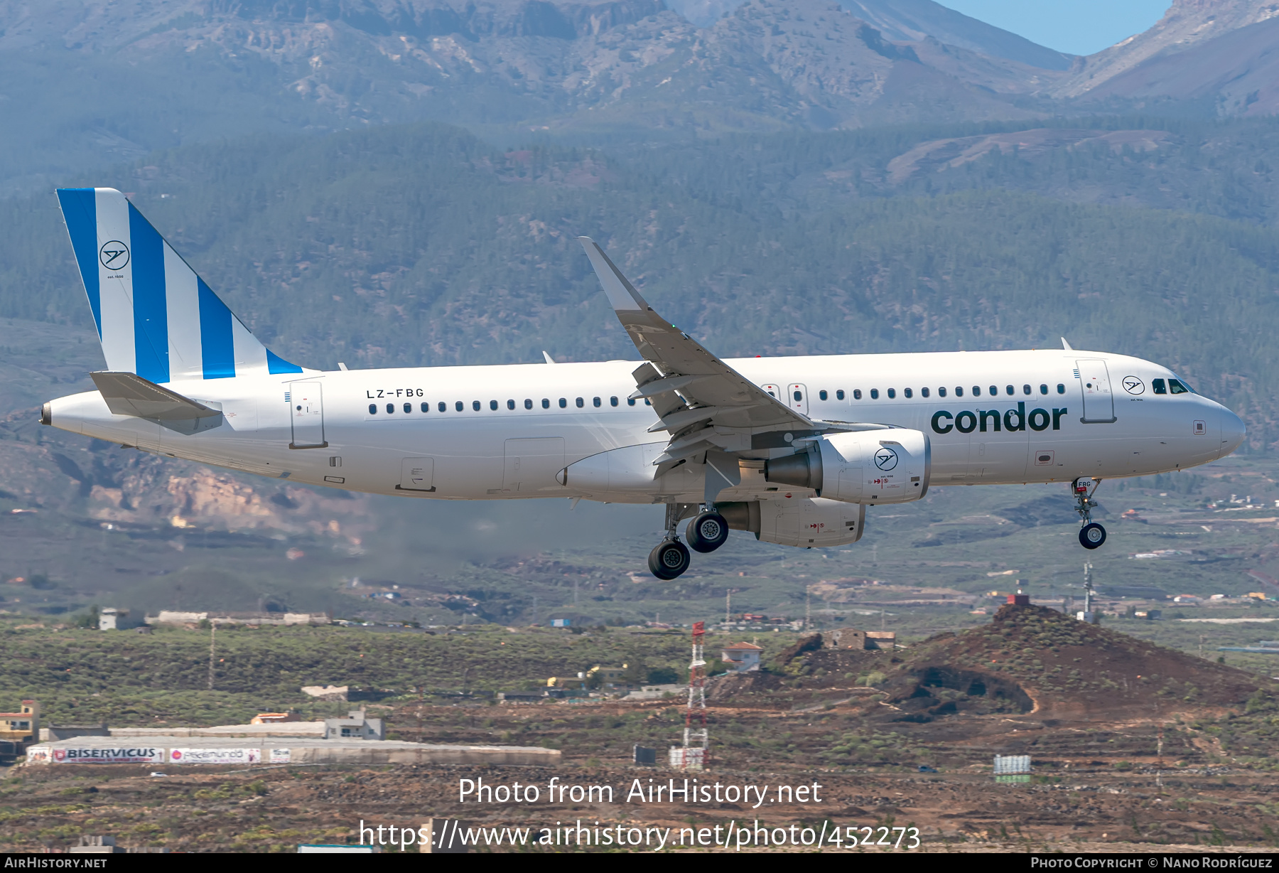 Aircraft Photo of LZ-FBG | Airbus A320-214 | Condor Flugdienst | AirHistory.net #452273