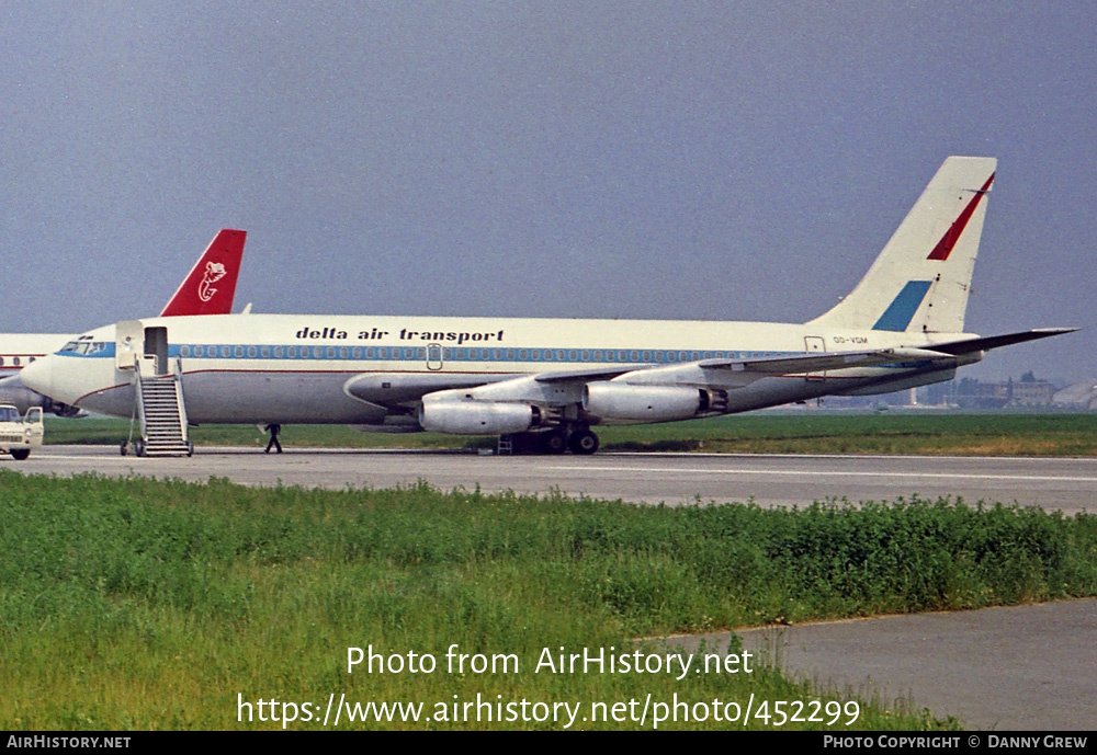 Aircraft Photo of OO-VGM | Boeing 720-022 | Delta Air Transport - DAT | AirHistory.net #452299