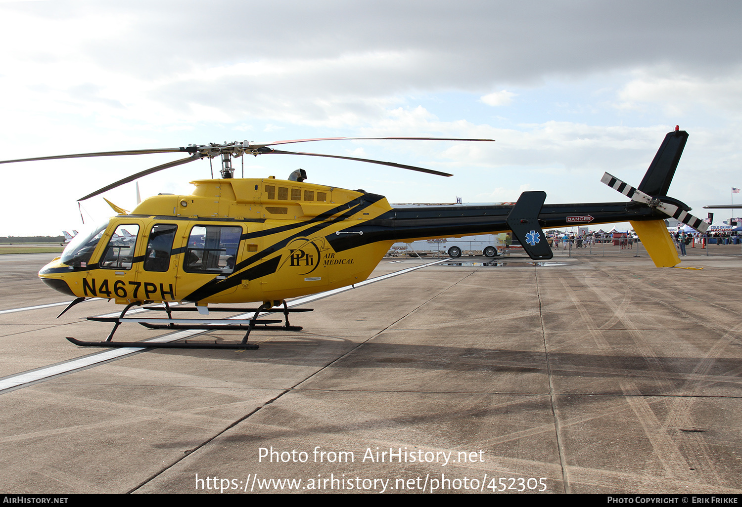 Aircraft Photo of N467PH | Bell 407 | PHI Air Medical | AirHistory.net #452305