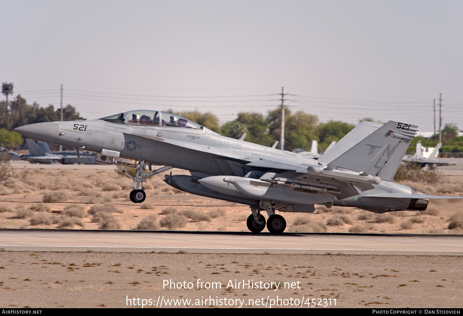 Aircraft Photo of 168768 | Boeing EA-18G Growler | USA - Navy | AirHistory.net #452311