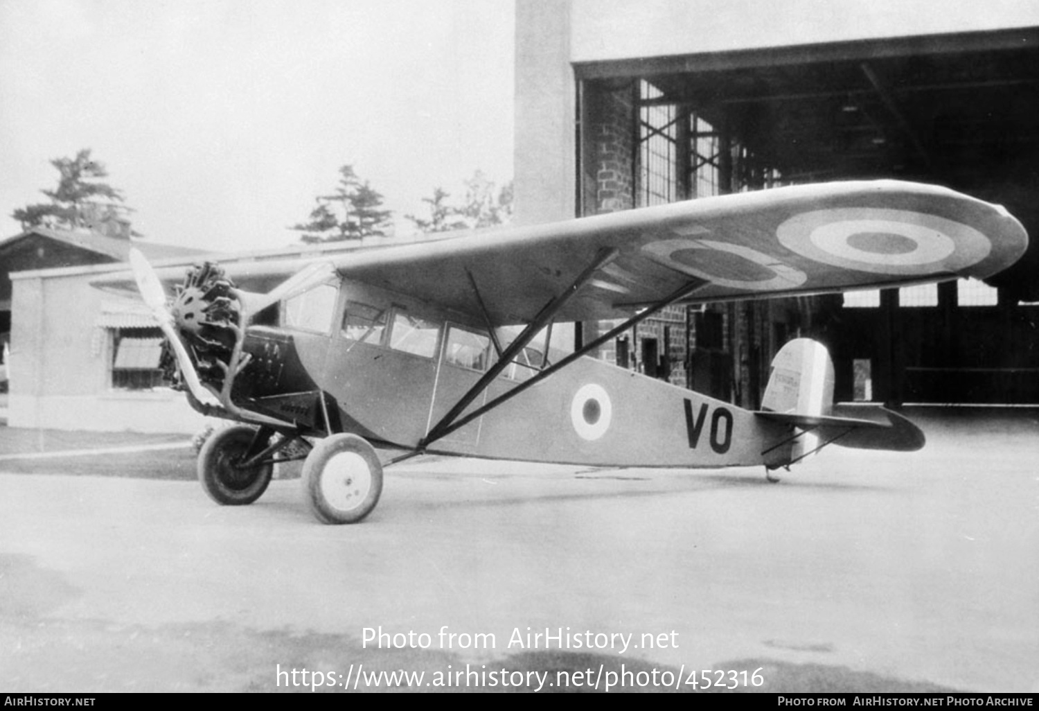 Aircraft Photo of G-CYVO / VO | Fairchild 71B | Canada - Air Force | AirHistory.net #452316