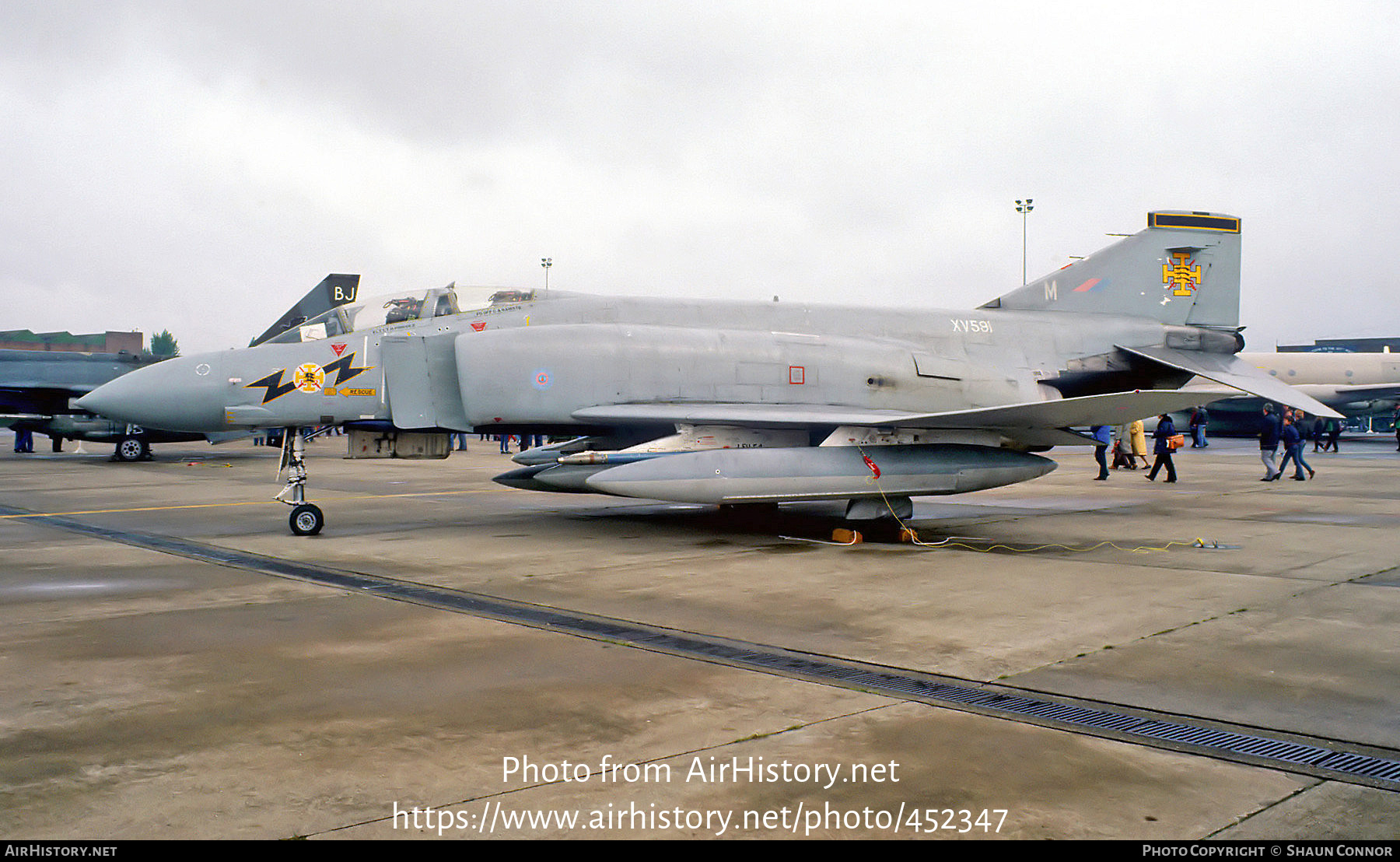 Aircraft Photo of XV591 | McDonnell Douglas F-4K Phantom FG1 | UK - Air Force | AirHistory.net #452347