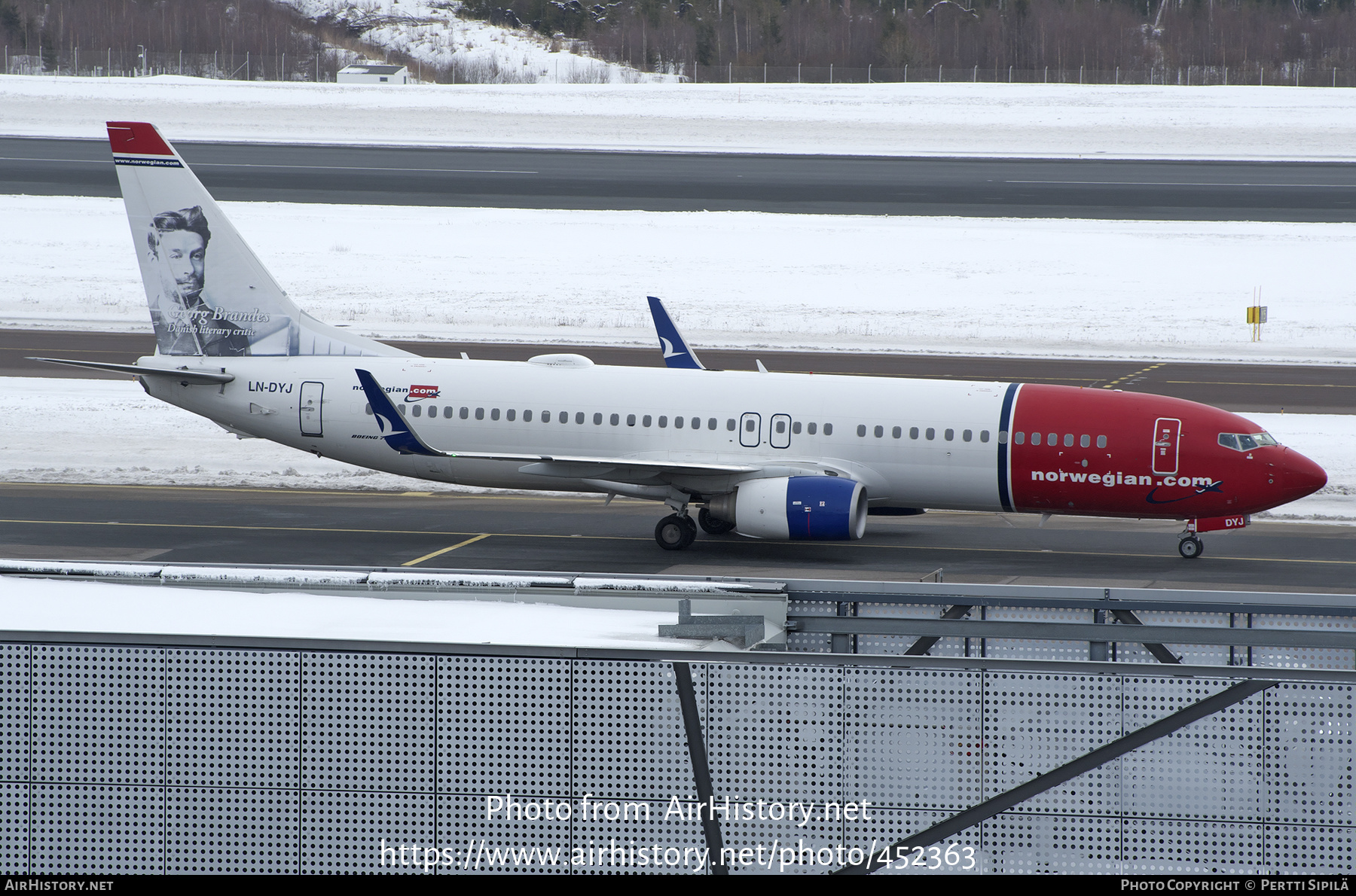 Aircraft Photo of LN-DYJ | Boeing 737-8JP | Norwegian | AirHistory.net #452363