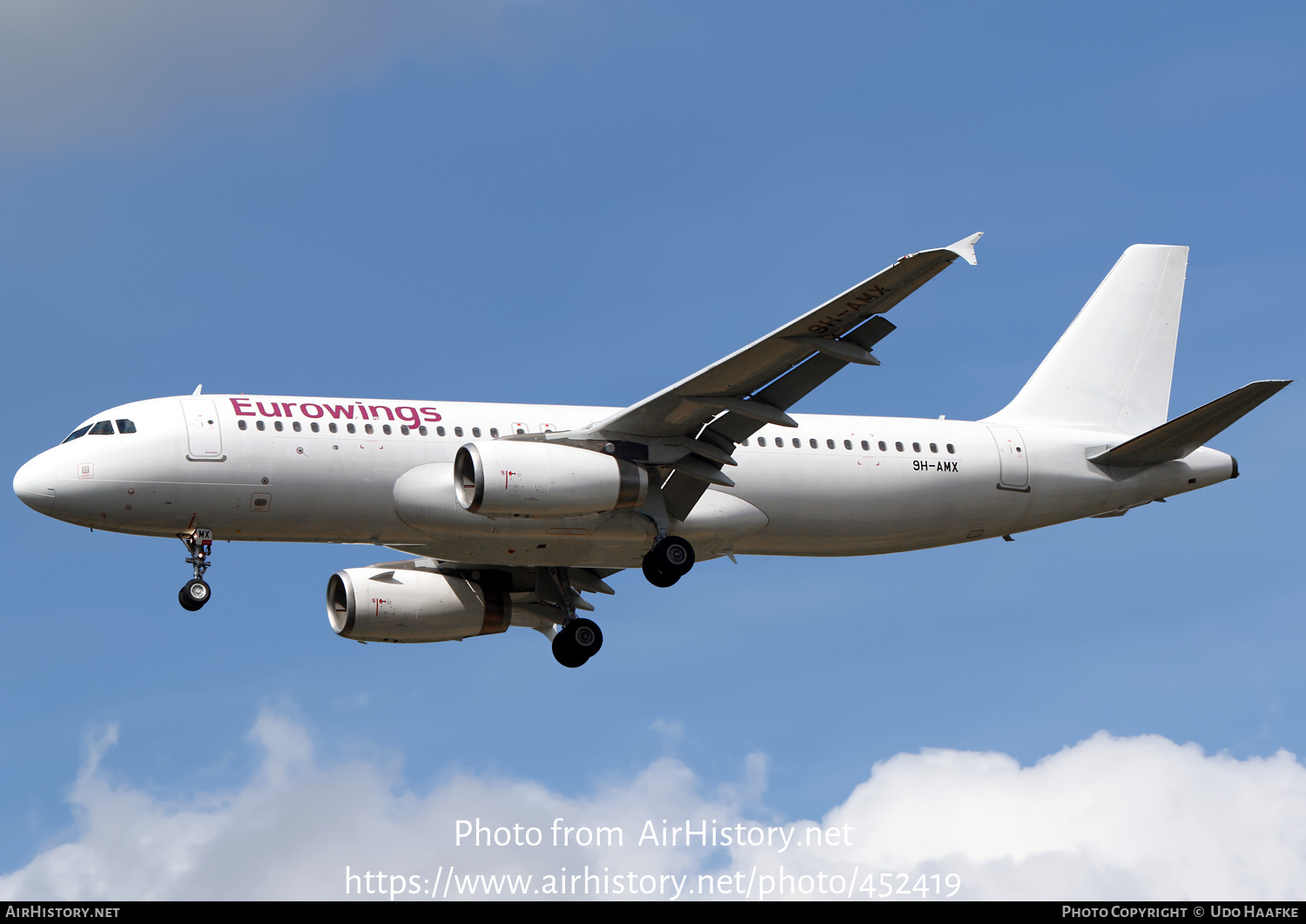 Aircraft Photo of 9H-AMX | Airbus A320-232 | Eurowings | AirHistory.net #452419