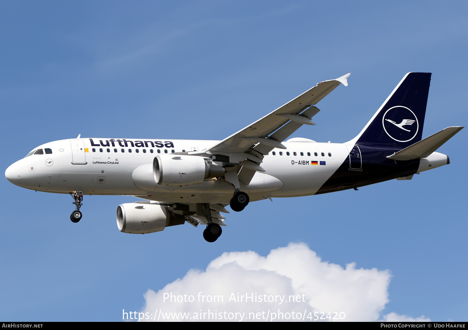 Aircraft Photo of D-AIBM | Airbus A319-112 | Lufthansa | AirHistory.net #452420