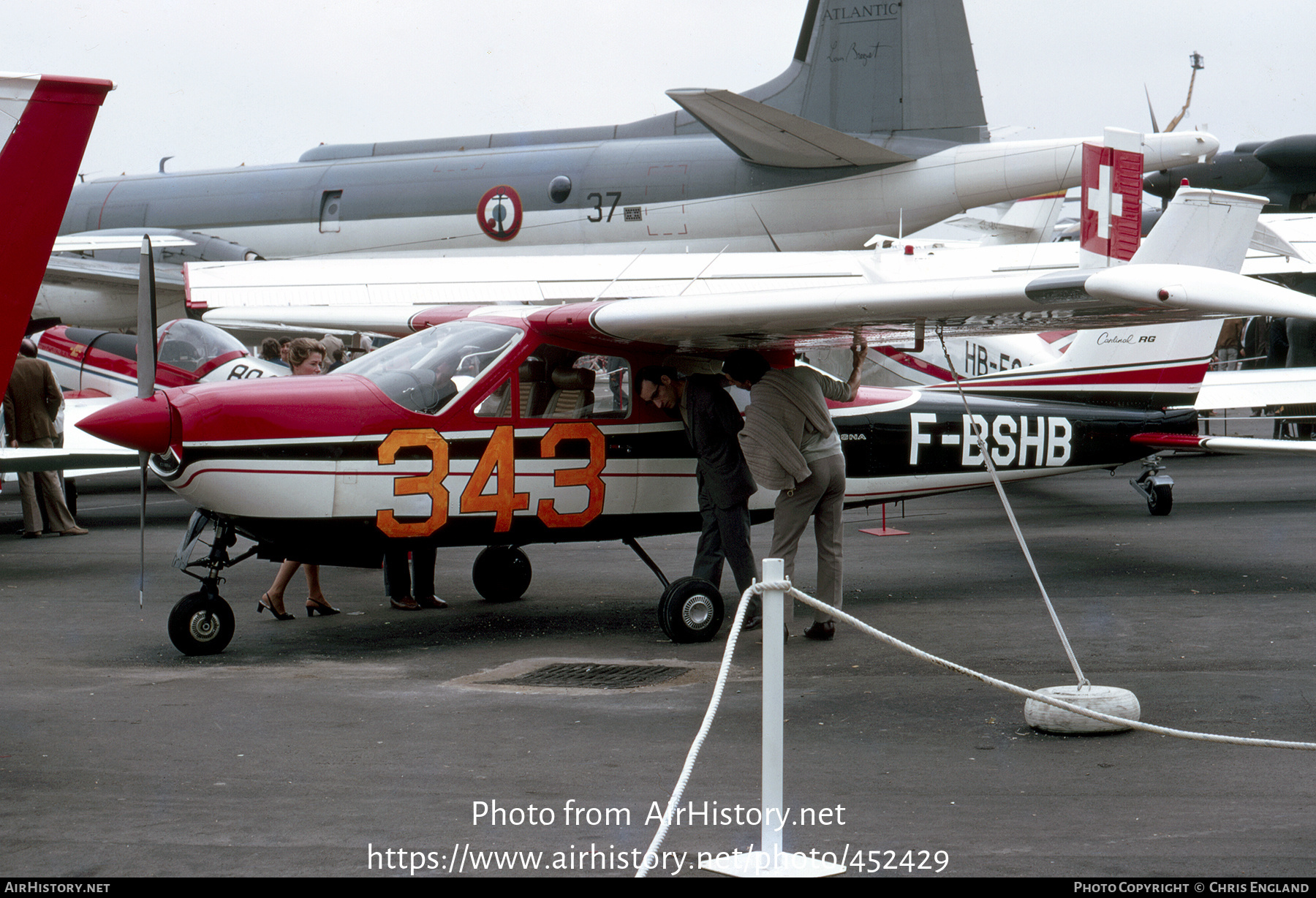 Aircraft Photo of F-BSHB | Reims F177RG Cardinal RG | AirHistory.net #452429