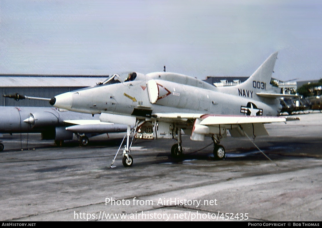 Aircraft Photo of 150031 / 0031 | Douglas A-4E Skyhawk (A4D-5) | USA - Navy | AirHistory.net #452435