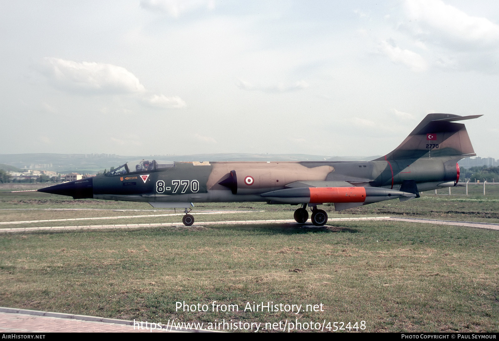 Aircraft Photo of 2770 | Canadair CF-104 Starfighter | Turkey - Air Force | AirHistory.net #452448