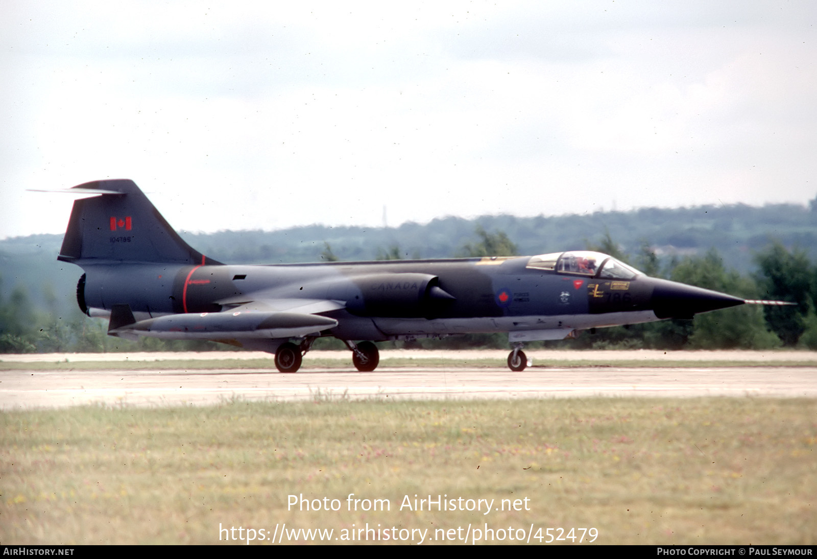 Aircraft Photo of 104786 | Canadair CF-104 Starfighter | Canada - Air Force | AirHistory.net #452479