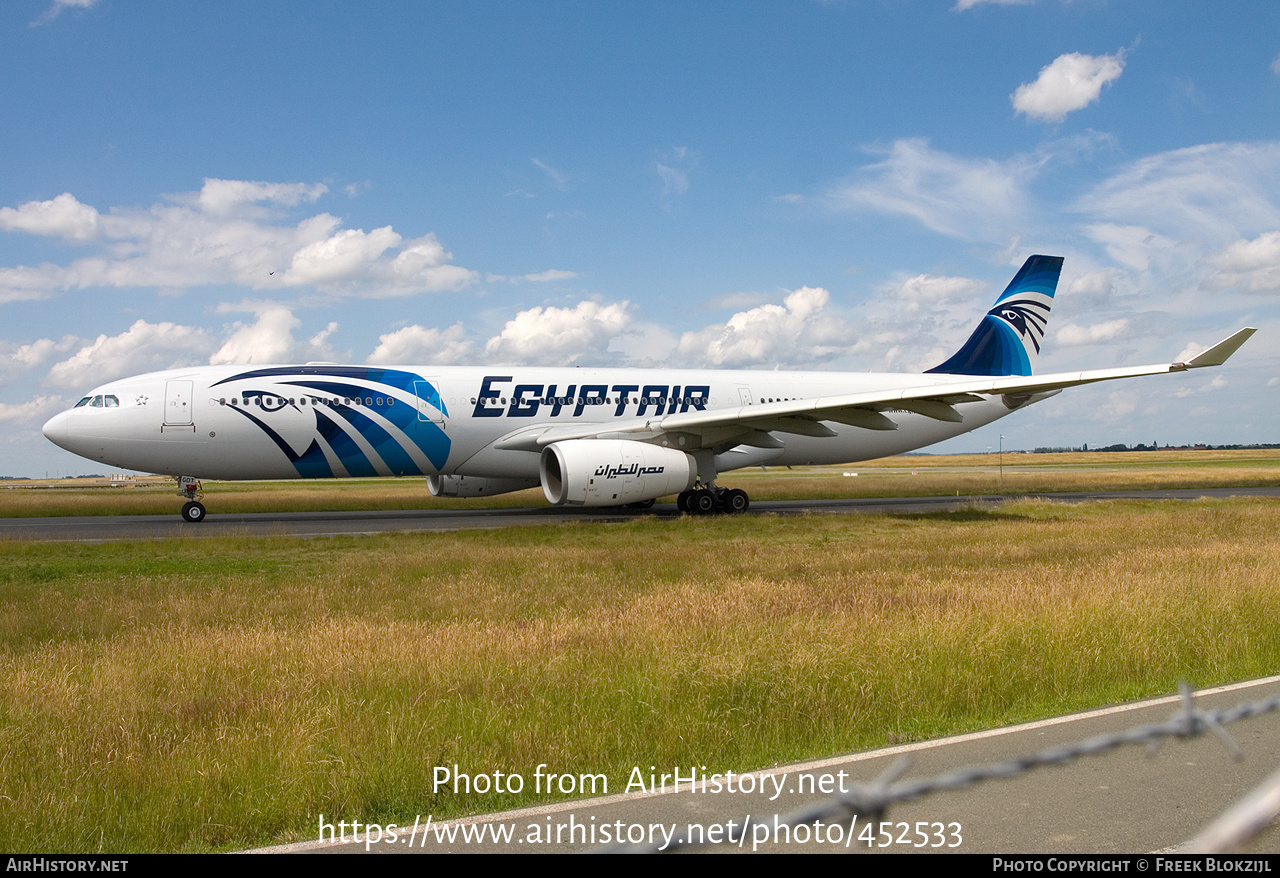 Aircraft Photo of SU-GDT | Airbus A330-343 | EgyptAir | AirHistory.net #452533