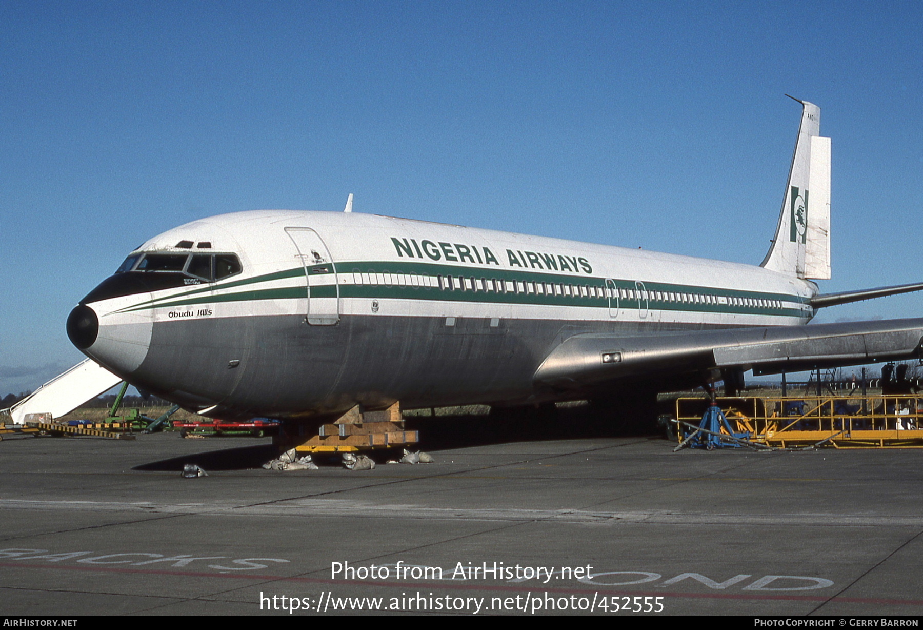 Aircraft Photo of 5N-ANO | Boeing 707-3F9C | Nigeria Airways | AirHistory.net #452555