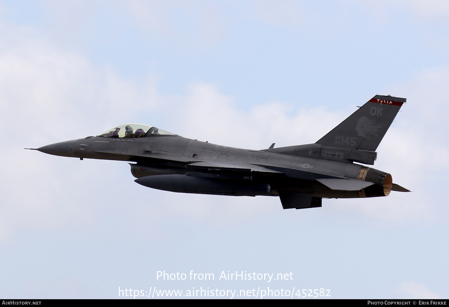 Aircraft Photo of 89-2145 | General Dynamics F-16CM Fighting Falcon | USA - Air Force | AirHistory.net #452582