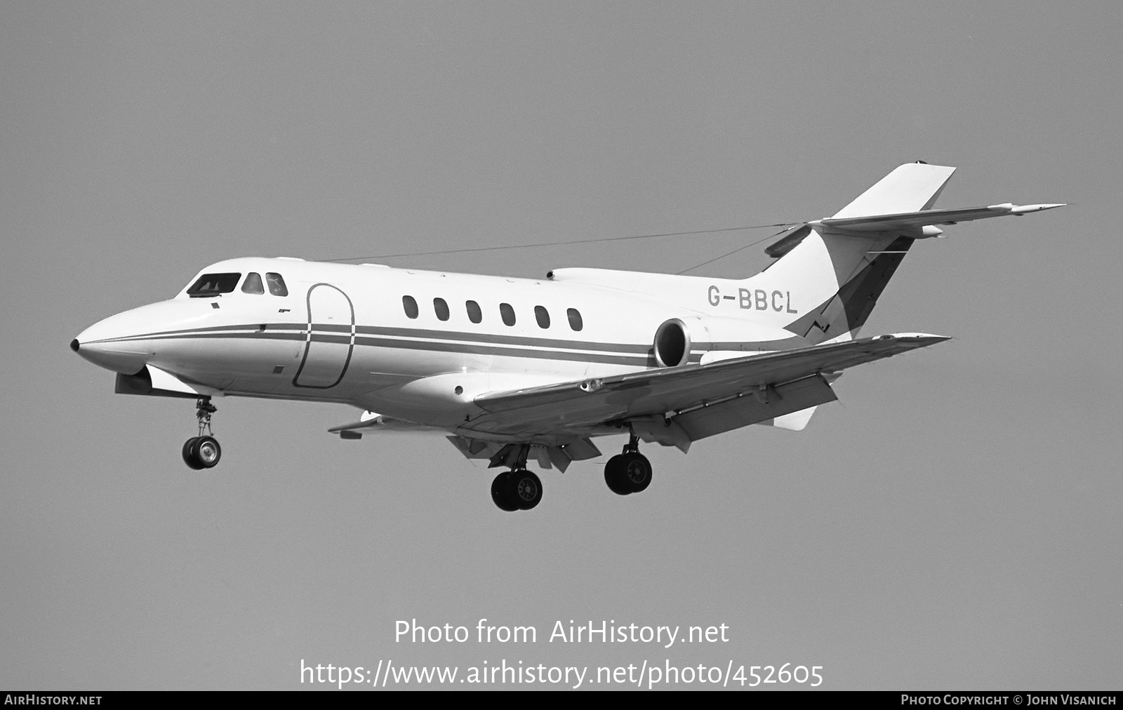 Aircraft Photo of G-BBCL | Hawker Siddeley HS-125-F600B | AirHistory.net #452605