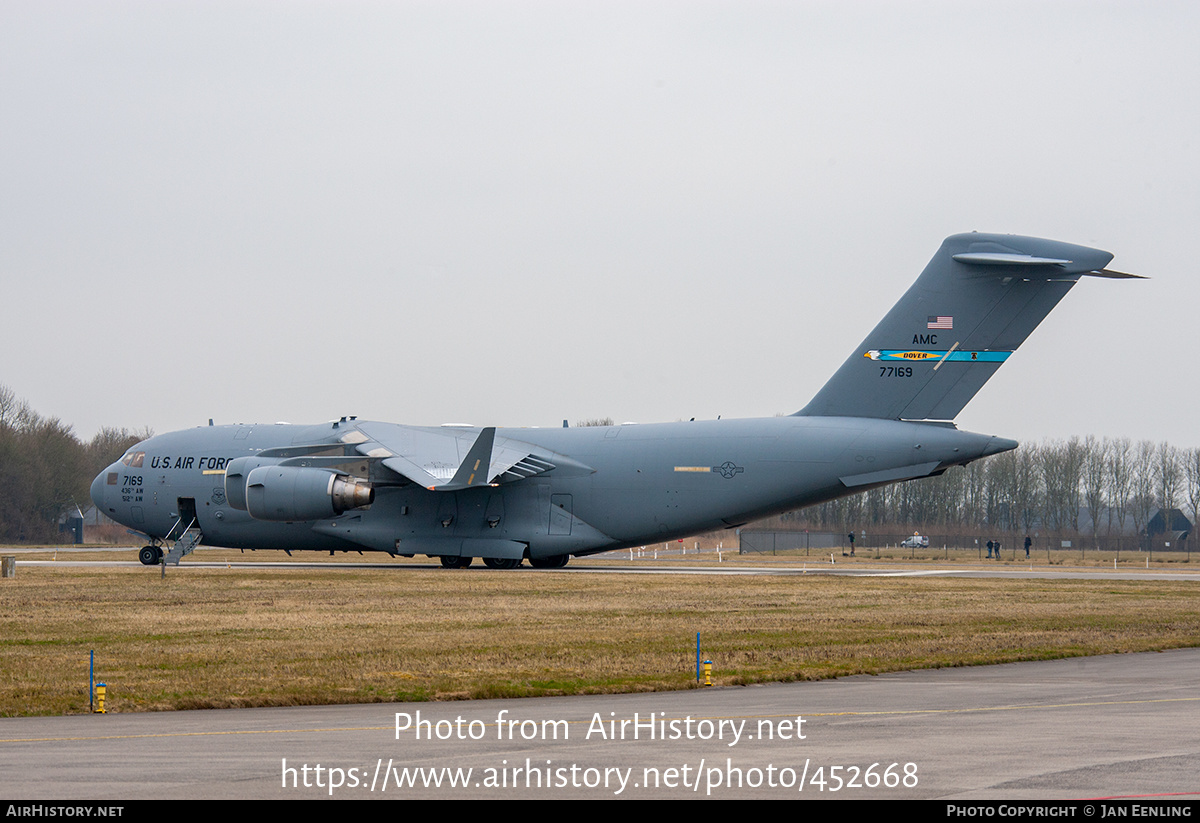 Aircraft Photo of 07-7169 / 77169 | Boeing C-17A Globemaster III | USA - Air Force | AirHistory.net #452668