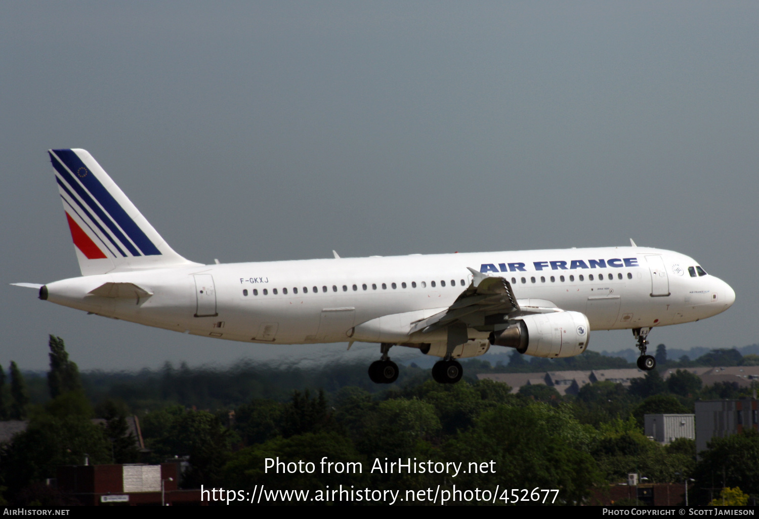 Aircraft Photo of F-GKXJ | Airbus A320-214 | Air France | AirHistory.net #452677