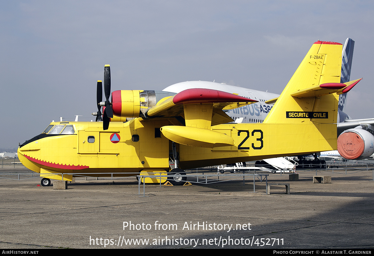 Aircraft Photo of F-ZBAY | Canadair CL-215-I (CL-215-1A10) | Sécurité Civile | AirHistory.net #452711