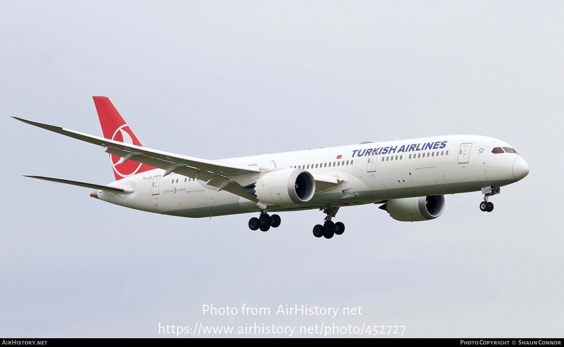 Aircraft Photo of TC-LLN | Boeing 787-9 Dreamliner | Turkish Airlines | AirHistory.net #452727