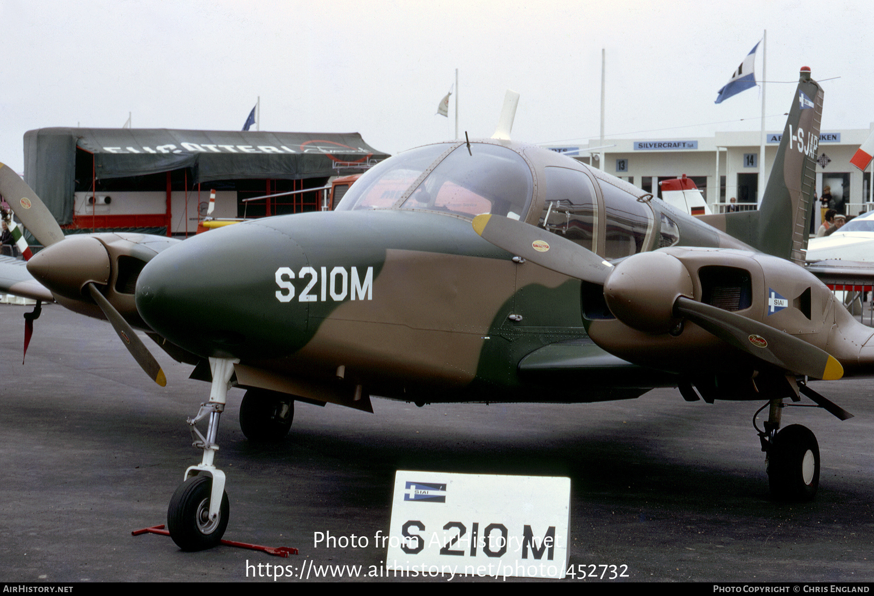 Aircraft Photo of I-SJAP | SIAI-Marchetti S-210M | SIAI-Marchetti | AirHistory.net #452732