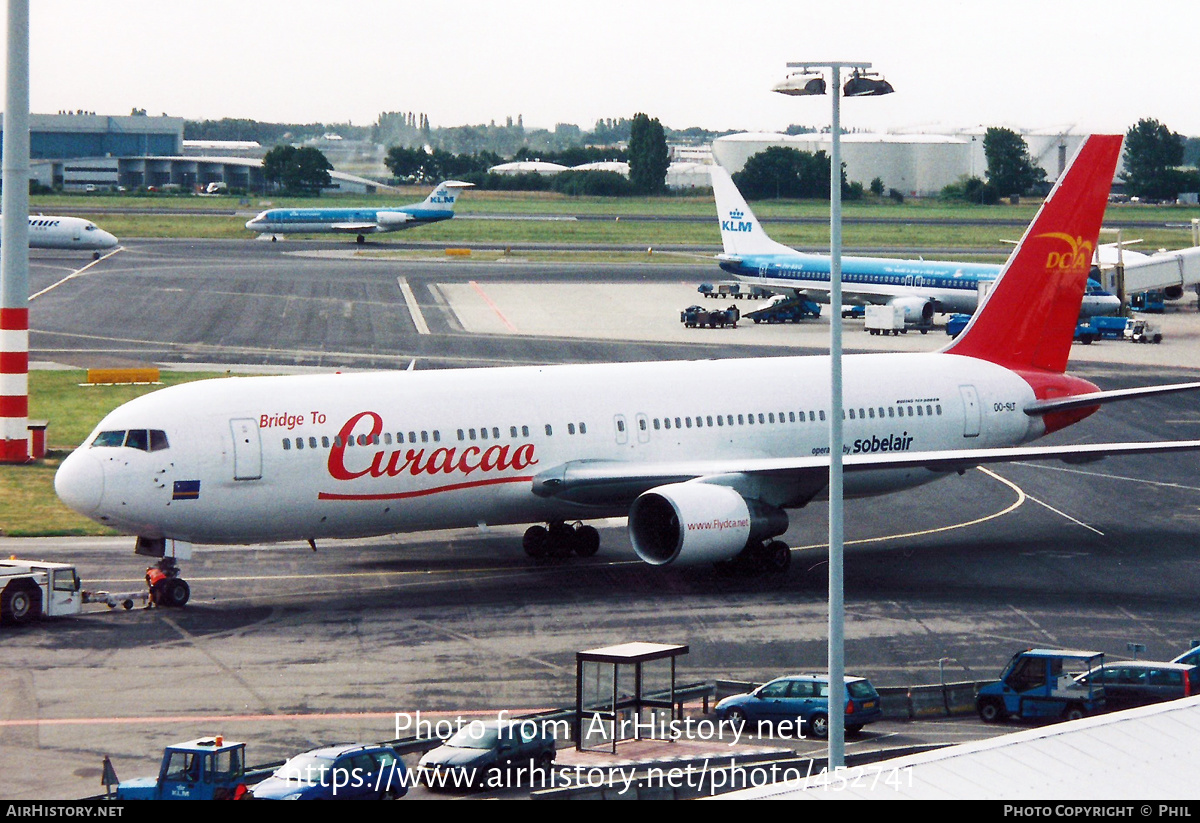 Aircraft Photo of OO-SLT | Boeing 767-330/ER | DCA - Dutch Caribbean Airlines | AirHistory.net #452741