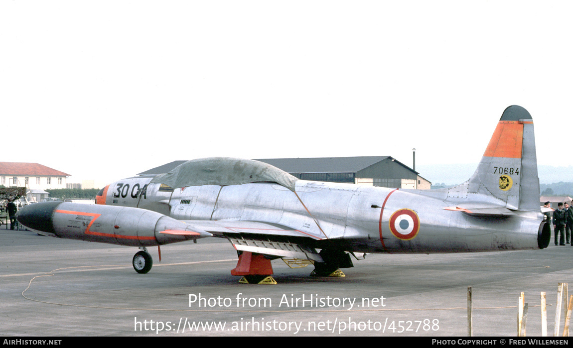 Aircraft Photo of 70684 | Lockheed T-33A | France - Air Force | AirHistory.net #452788
