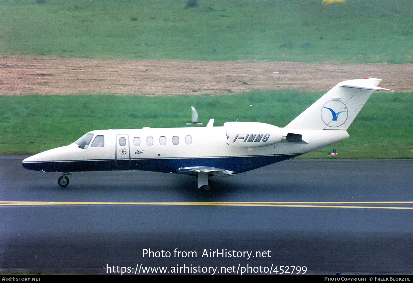 Aircraft Photo of I-IMMG | Cessna 525A CitationJet CJ2 | Aliven | AirHistory.net #452799