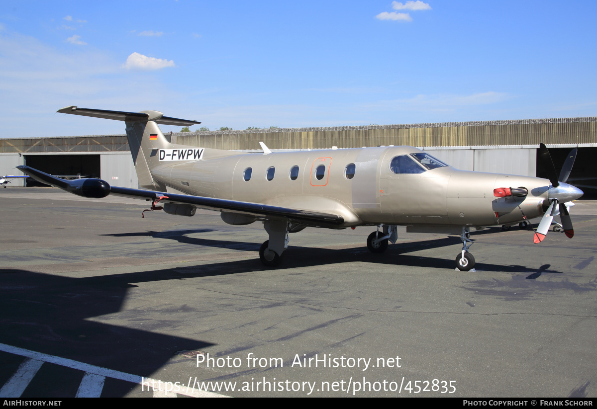 Aircraft Photo of D-FWPW | Pilatus PC-12/47 | AirHistory.net #452835